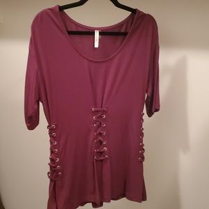 Violet Corset Top